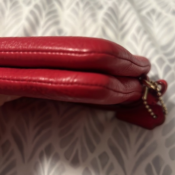 Coach Red Wristlet - Picture 11 of 16